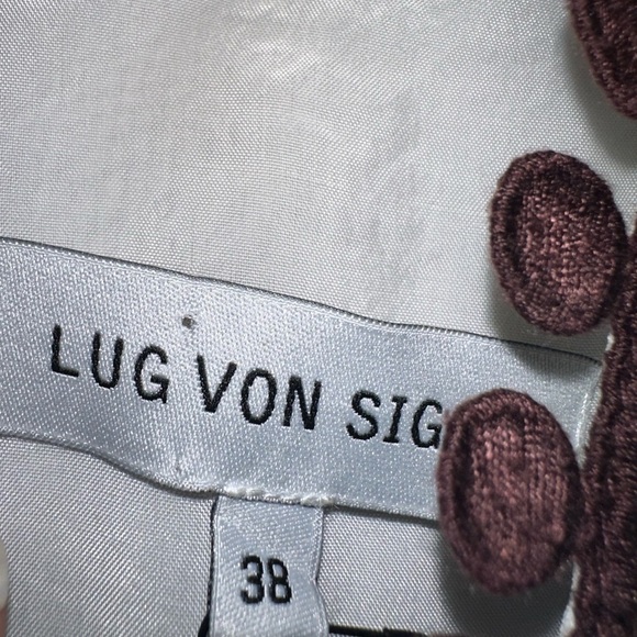 Lug Von Siga Off White With Embroidery Aubree Dress (D9) - Picture 4 of 4